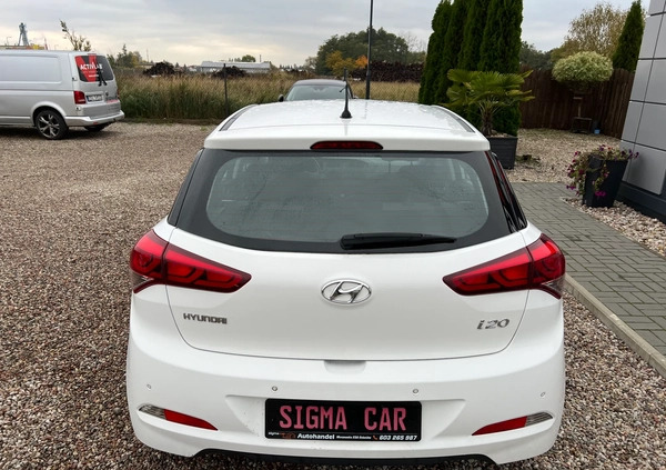 Hyundai i20 cena 33900 przebieg: 168000, rok produkcji 2017 z Goleniów małe 742